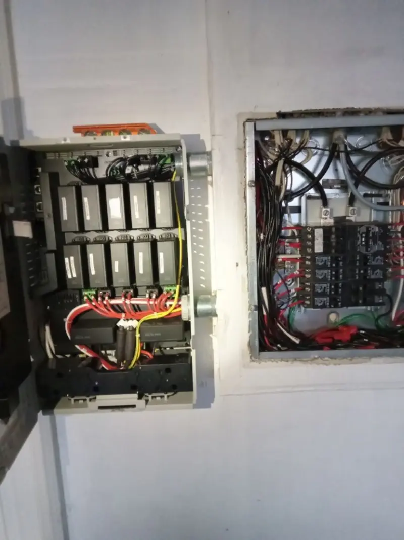 Electrical panel upgrade completed for Indoor Lighting Installation in Lady Lake